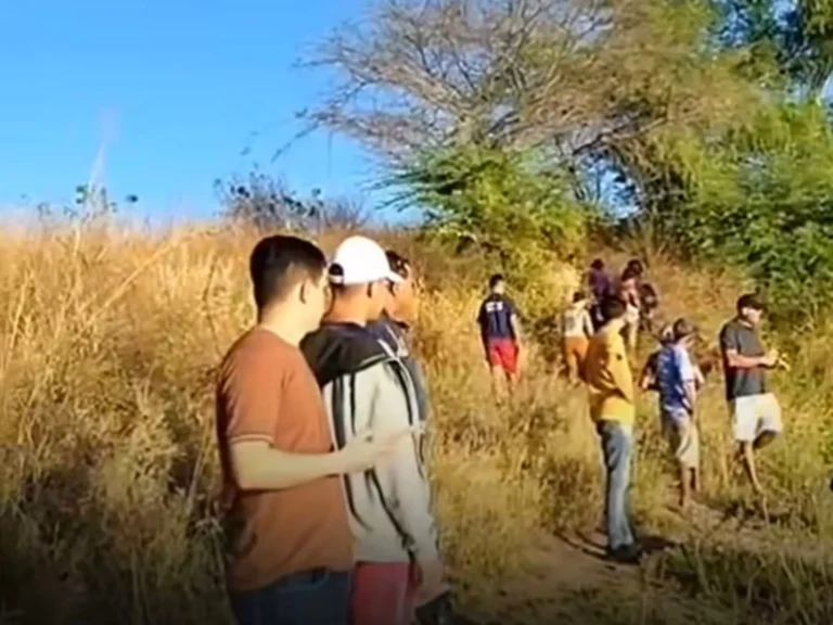 Vídeo mostra homem desaparece nas águas de açude em Campos Sales no Ceará