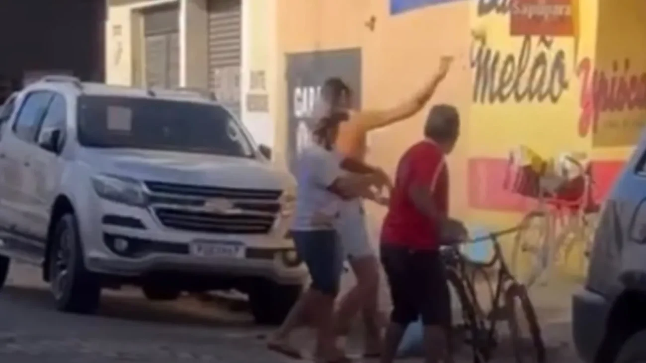 Vídeo mostra briga generalizada na cidade de Quixadá repercute nas redes sociais