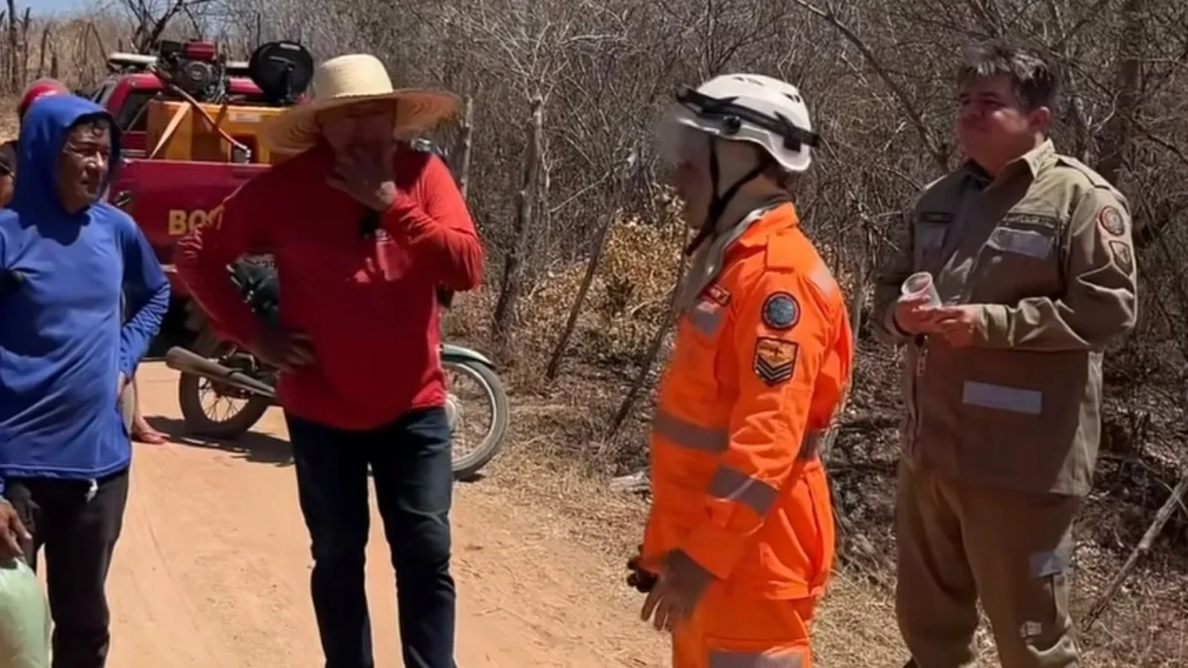 Vídeo mostra buscas por Júnior, de 43 anos, mobilizam bombeiros, autoridades e moradores