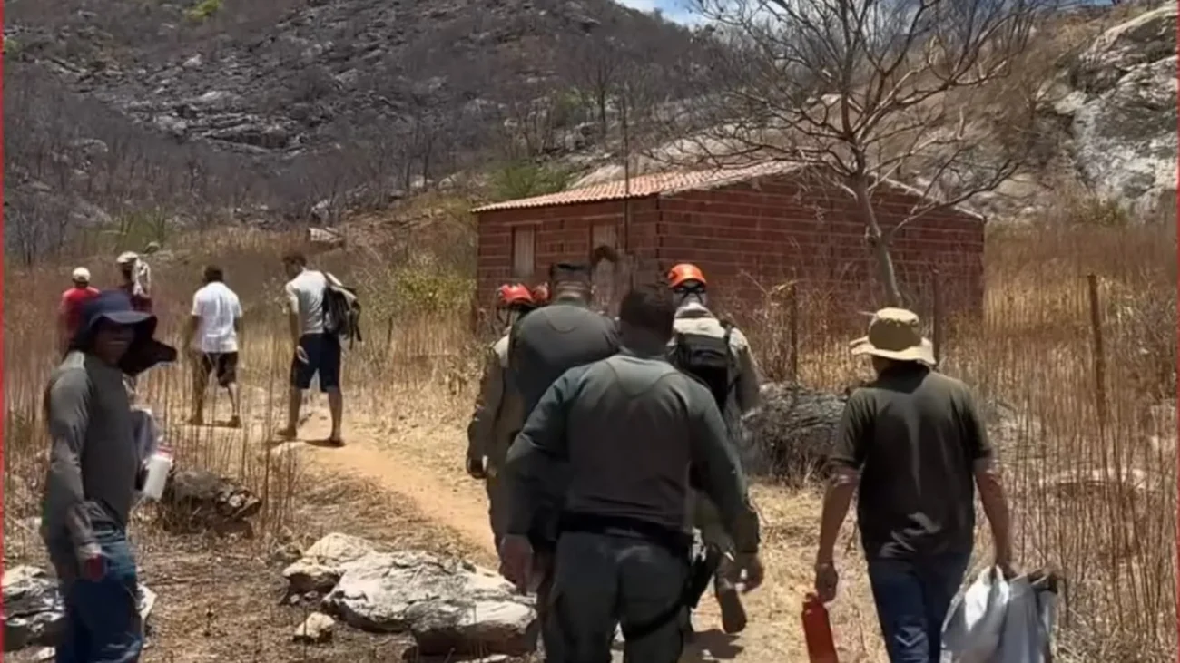 Homem desaparecido há três dias é encontrado morto em área de mata na serra do camará, em Sobral 