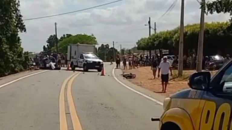 Tragédia na CE-375: colisão frontal entre duas motocicletas deixa dois mortos em Jucás no Ceará 