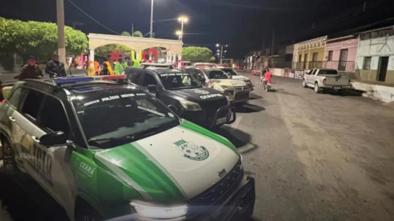 Operação policial prende três suspeitos após denúncias de extorsão contra comerciantes em Banabuiú 