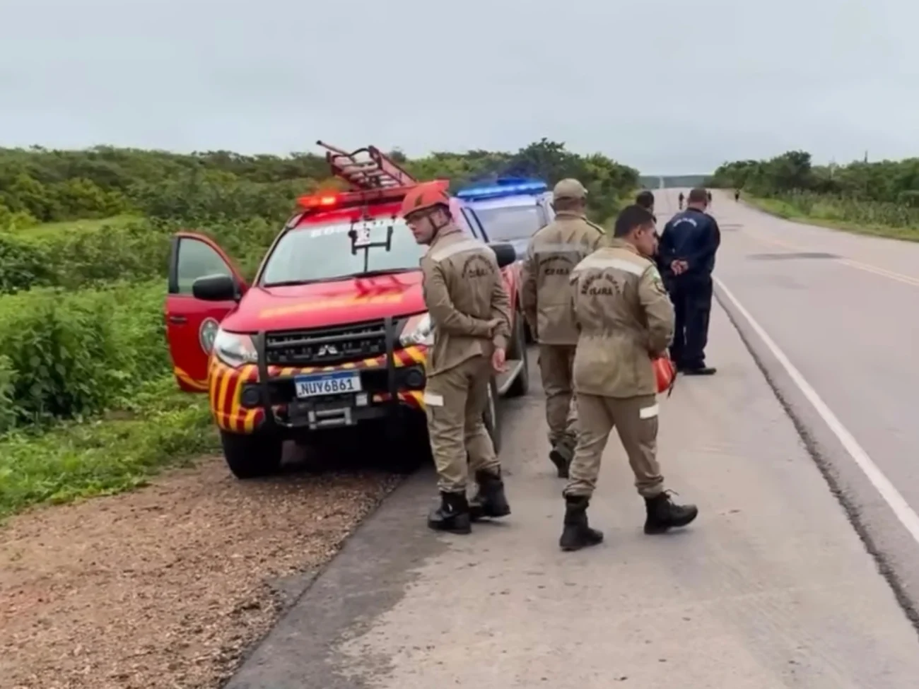 Acidente na BR-020 em Boa Viagem mobiliza equipes de resgate e deixa cinco feridos