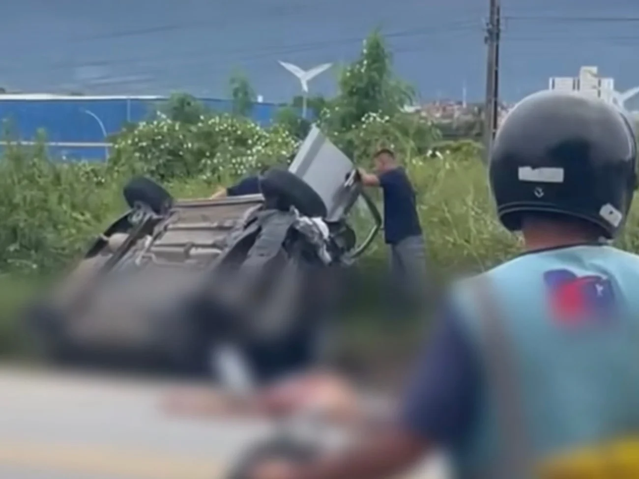 Vídeo mostra grave acidente com vítima fatal em frente ao Assaí, em Sobral no Ceará 