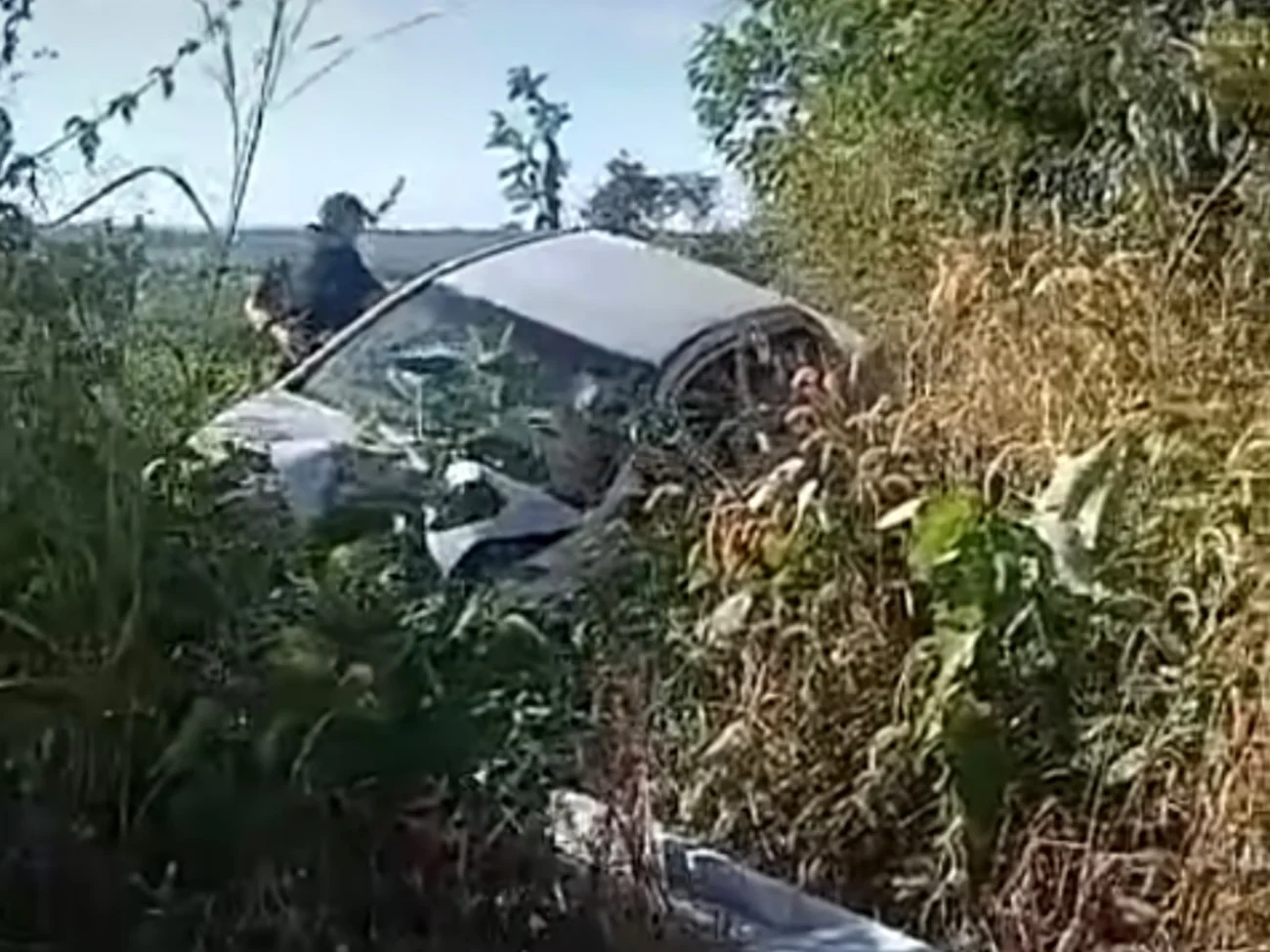 Vídeo mostra acidente na CE-152, entre Mauriti e São Félix no Ceará 