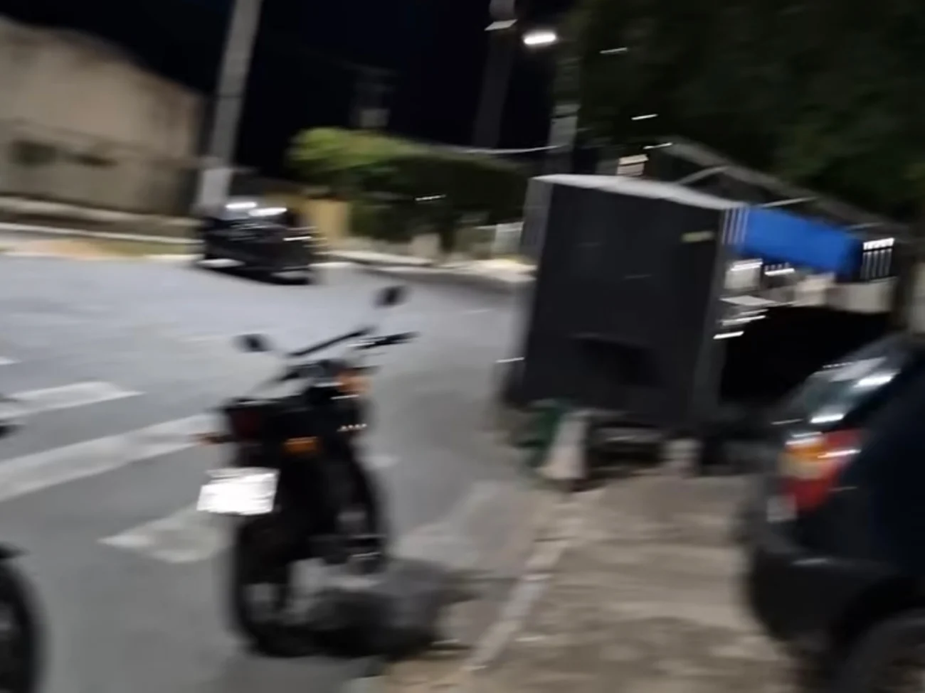 Vídeo mostra acidente de motocicleta mobiliza equipes do SAMU em Acaraú no Ceará 