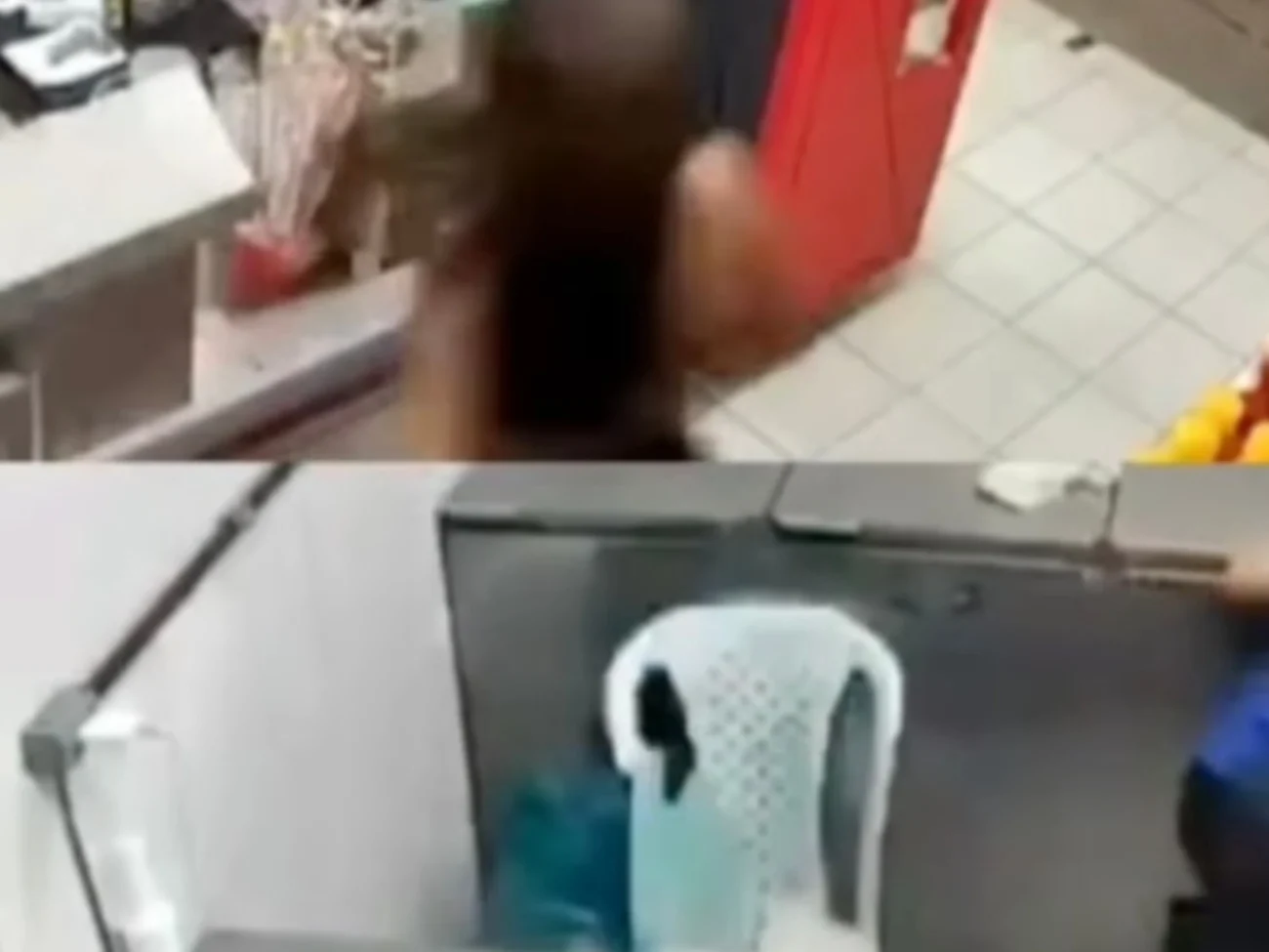 Vídeo mostra mulher invade frigorífico e agride funcionária após suspeita de traição em Paraipaba no Ceará
