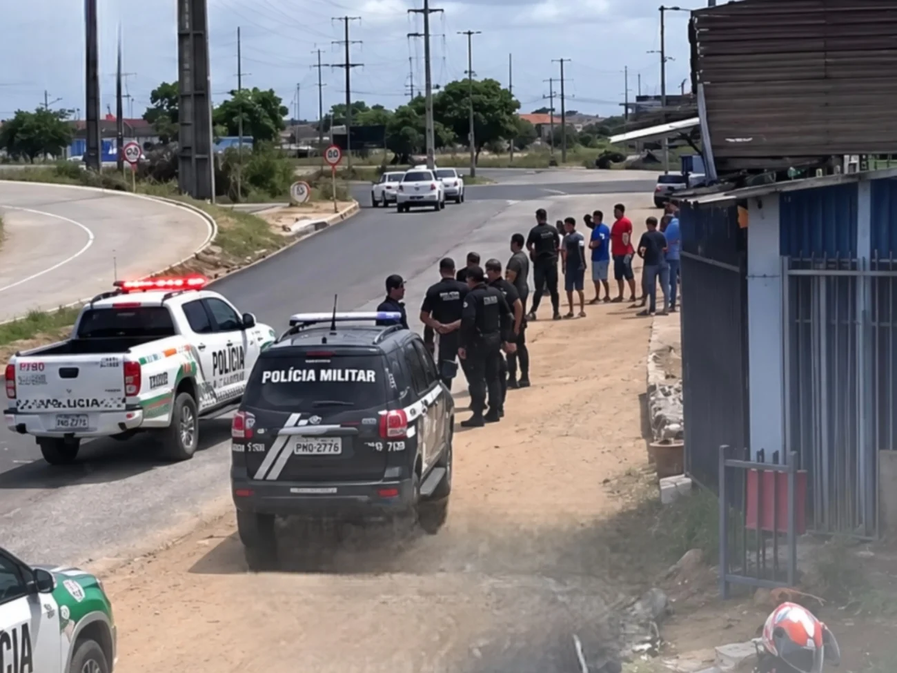 Mulher é morta a tiros nas proximidades do viaduto da Ceasa, em Maracanaú em Fortaleza 