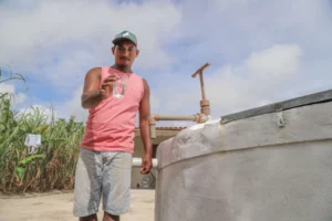 Mais de 3 mil cisternas serão instaladas em 18 municípios cearenses; aporte é de R$ 23 milhões