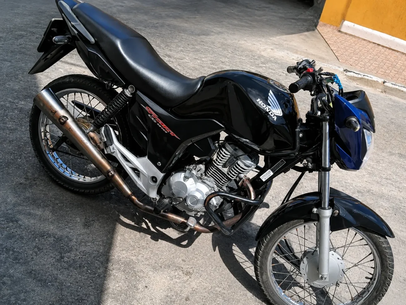 Moto roubada na cidade de Piquet Carneiro
