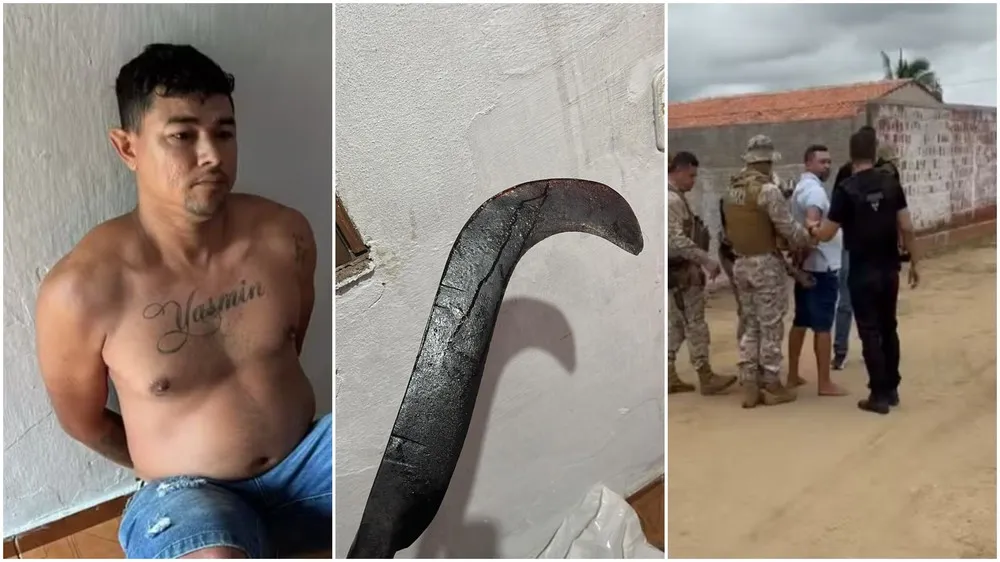 Namorado e cunhado usaram foice para decepar mãos de mulher, em Quixeramobim no Ceará 