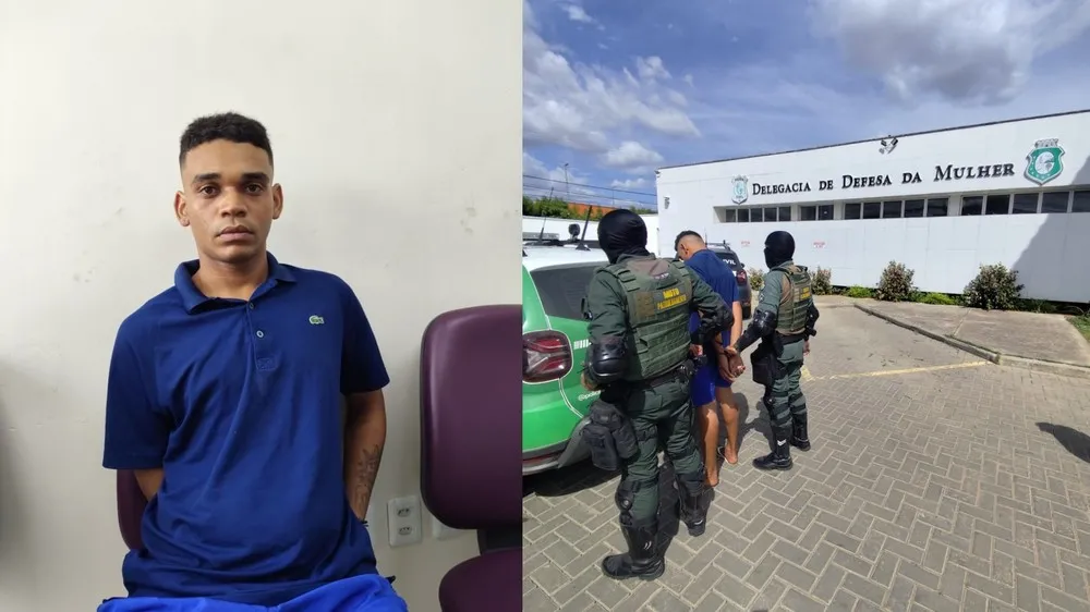 Homem é preso por tentar matar companheira ateando fogo no corpo dela em Juazeiro do Norte 