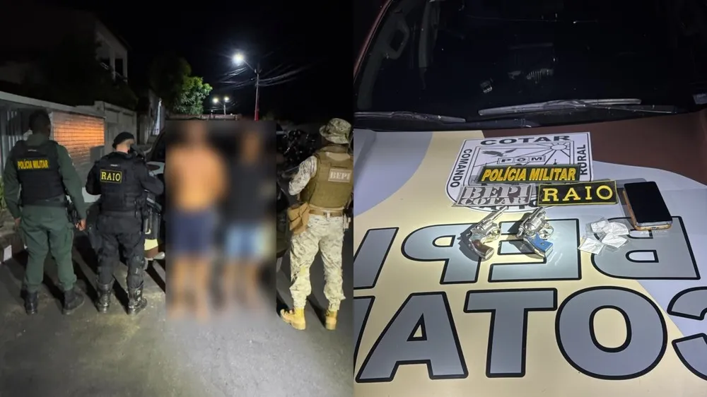 Dois suspeitos morrem e outros dois são presos em ação policial no CE; grupo planejava atacar rivais, diz PM